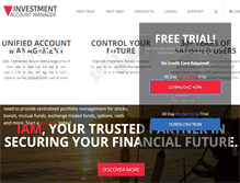 Tablet Screenshot of investmentaccountmanager.com